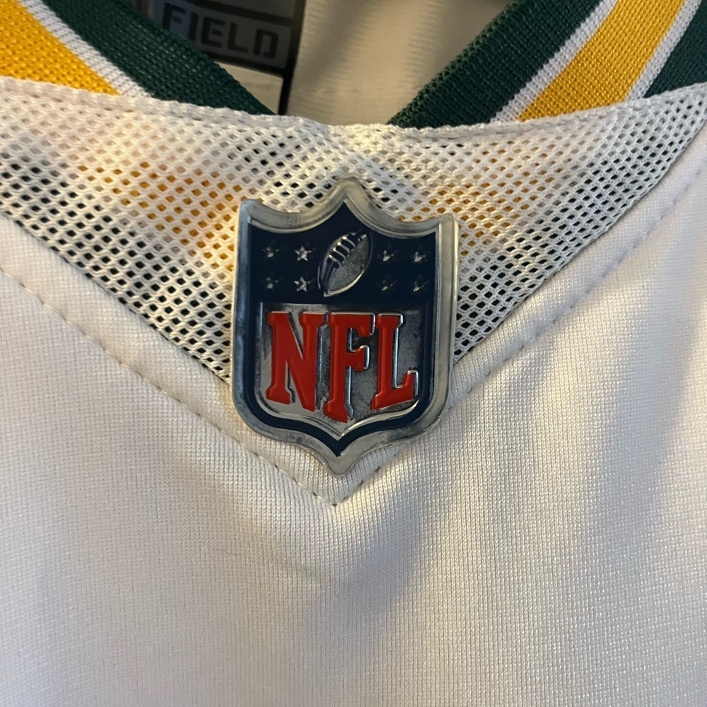 Aaron Rogers Green Bay Packers Nike White Jersey, small - Picture 3 of 9